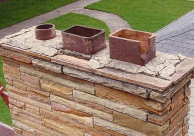 Damaged Chimney that needs repairs for Most Common Chicago Chimney Repairs Blog