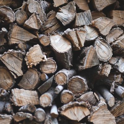 Image of stacked seasoned firewood